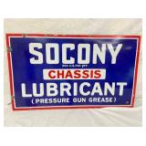 30X18 SSP SOCONY LUBRICANT SIGN 