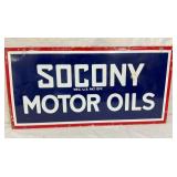 36X18 SSP SOCONY MOTOR OILS SIGN 