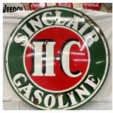 48IN. DSP SINCLAIR HC GASOLINE SIGN