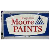 72X36 SSP BENJAMIN MOORE PAINTS SIGN 