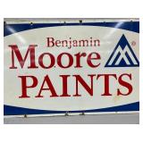 CLOSE UP 72X36 BENJAMIN MOORE PORC. SIGN