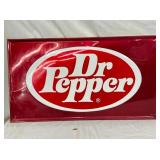 34X19 EMB. DR. PEPPER SIGN