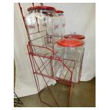 CLOSE UP TALL LANCE JARS W/LIDS