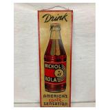 EMB. NICHOL KOLA SIGN W/BOTTLE
