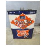 2G. PENN RAD MOTOR OIL CAN