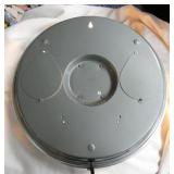 BACK VIEW CONTEMPORARY CHEVROLET CLOCK