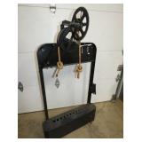 BACK VIEW PLYMOUTH ROPE DISPENSER