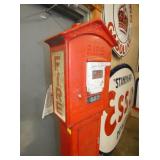 SIDE VIEW CAST FIRE BOX