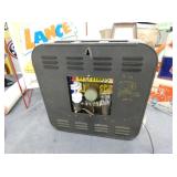 BACK VIEW MARTIN PAINTS CLOCK