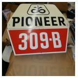 NOS 1965 BOX OF 12 PIONEER SIGNS