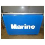 EMB. MARINE LIGHTED CAN SIGN