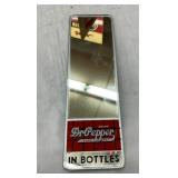 DR. PEPPER IN BOTTLES MIRRORED SIGN 