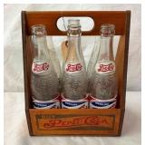 PEPSI DOUBLE DOT WOODEN CARRER 