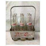 ALUM. PEPSI DOUBLE DOT 6 PACK CARRIER 