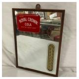 ROYAL CROWN MIRROR THERMOMETER 