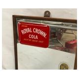 TOP VIEW ROYAL CROWN COLA MIRROR THERM. 