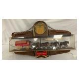 OTHERSIDE BUDWEISER CLYDESDALE CLOCK  