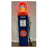 GULF CONTEMPORARY GAS PUMP