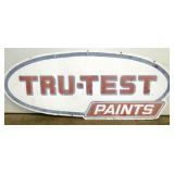 TIN TRU TEST PAINTS SIGN