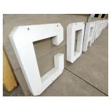 CLOSEUP HARDWARE SIGN