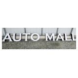 17FT. AUTO MALL LETTER SIGN