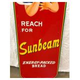 REACH FOR SUNBEAM SELF FRAMED SIGN