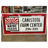 WAYNE FEEDS SELF FRAME SIGN