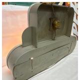 BACKVIEW MEADOW GOLD LIGHT UP CLOCK