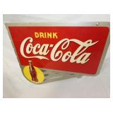 NICE COKE FLANGE SIGN 24X21