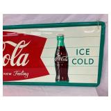 CLOSEUP COKE BOTTLE "ICE COLD"