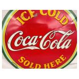 EARLY 1933 COKE ICE COLD SIGN