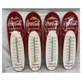 GROUP PICTURE COKE CIGAR THERMOMETERS