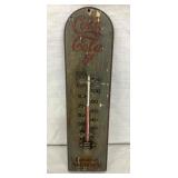 1905 1ST WOODEN COCA COLA THERMOMETER