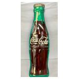 1970 CONVEX COKE BOTTLE SIGN