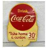 SIDE 2 COKE CARTON TAKE HOME SIGN