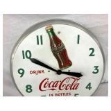 ALL. ALUM. COCA COLA CLOCK