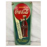 COKE MASONITE THERM. W/ BOTTLE