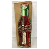 OLD STOCK COKE BOTTLE THERMOMETER