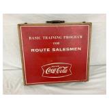 UNUSUAL COKE FISHTAIL SALESMAN KIT