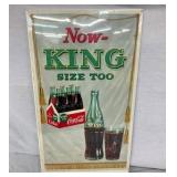 EARLY COKE KING SIZE CARDBOARD