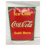 1934 EMB. COKE ICE COLD SOLD HERE