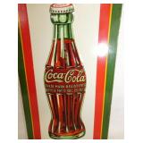 1923 COCA-COLA SIGN W/BOTTLE 