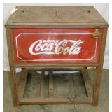 COCA COLA LIFT TOP COOLER