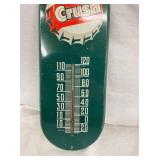 6X13 ORANGE CRUSH THERMOMETER