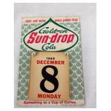 1969 SUNDROP CALENDAR PAD