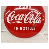 RARE PORC.ORIG. COKE IN BOTTLE BUTTON