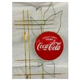 UNUSUAL COKE IRON WALL SIGN