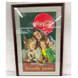 1948 REPORT CARD COKE CARDBOARD