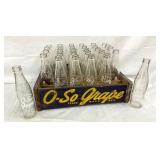 WOODEN O SO GRAPE GRATE W/ BOTTLES