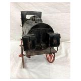 RARE HORSE DRAWN OIL DELIVERY WAGON